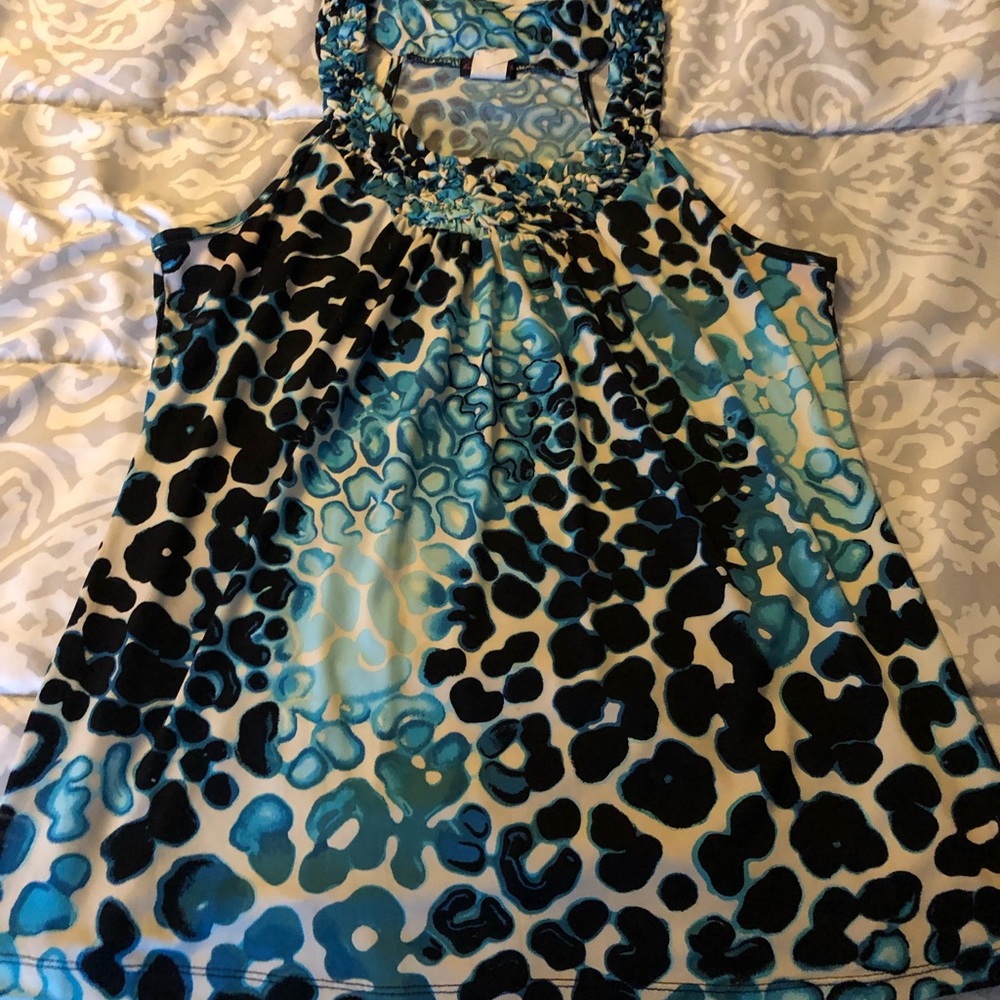 Leopard print tank-Size L